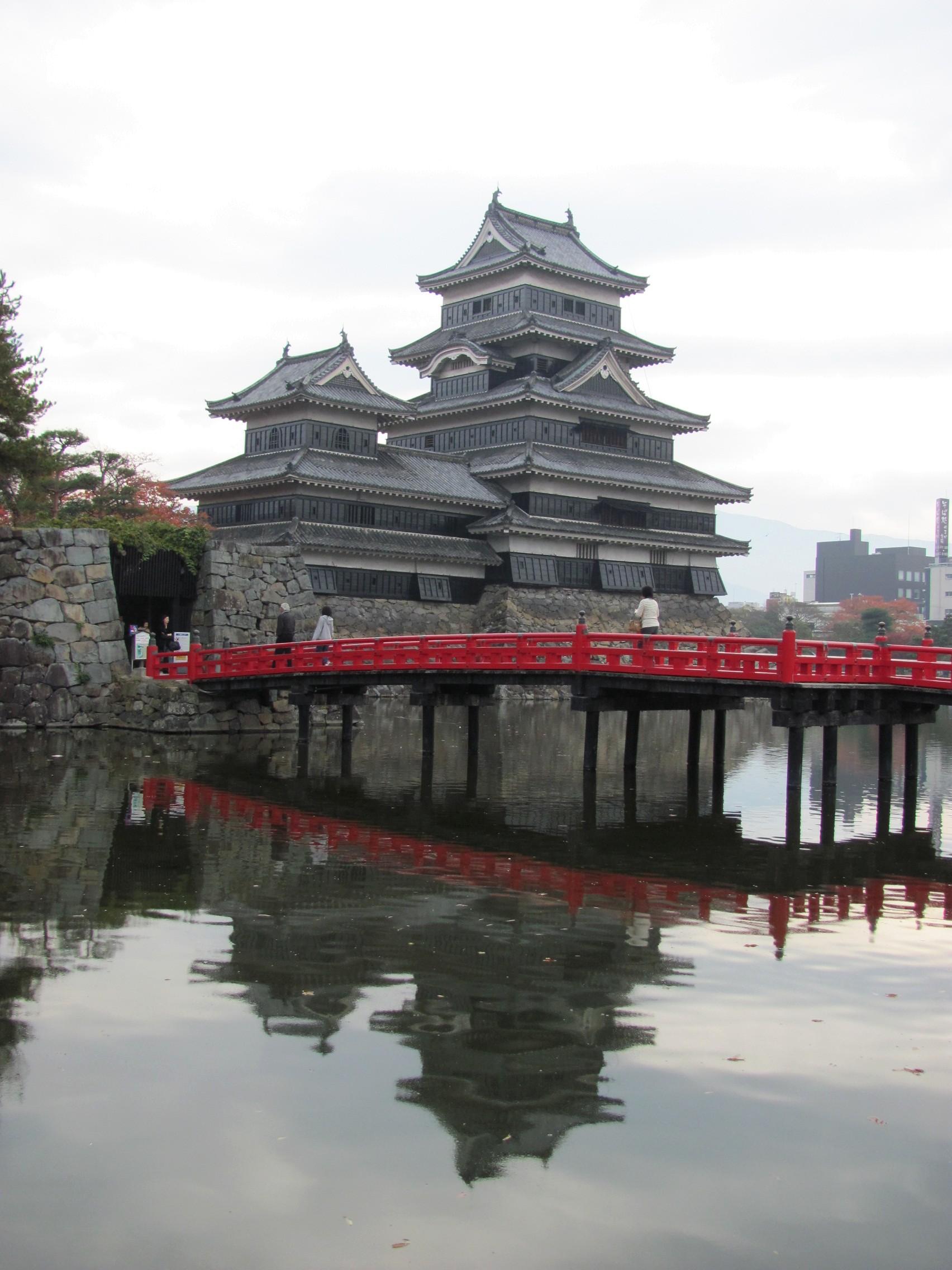 松本城の無料写真